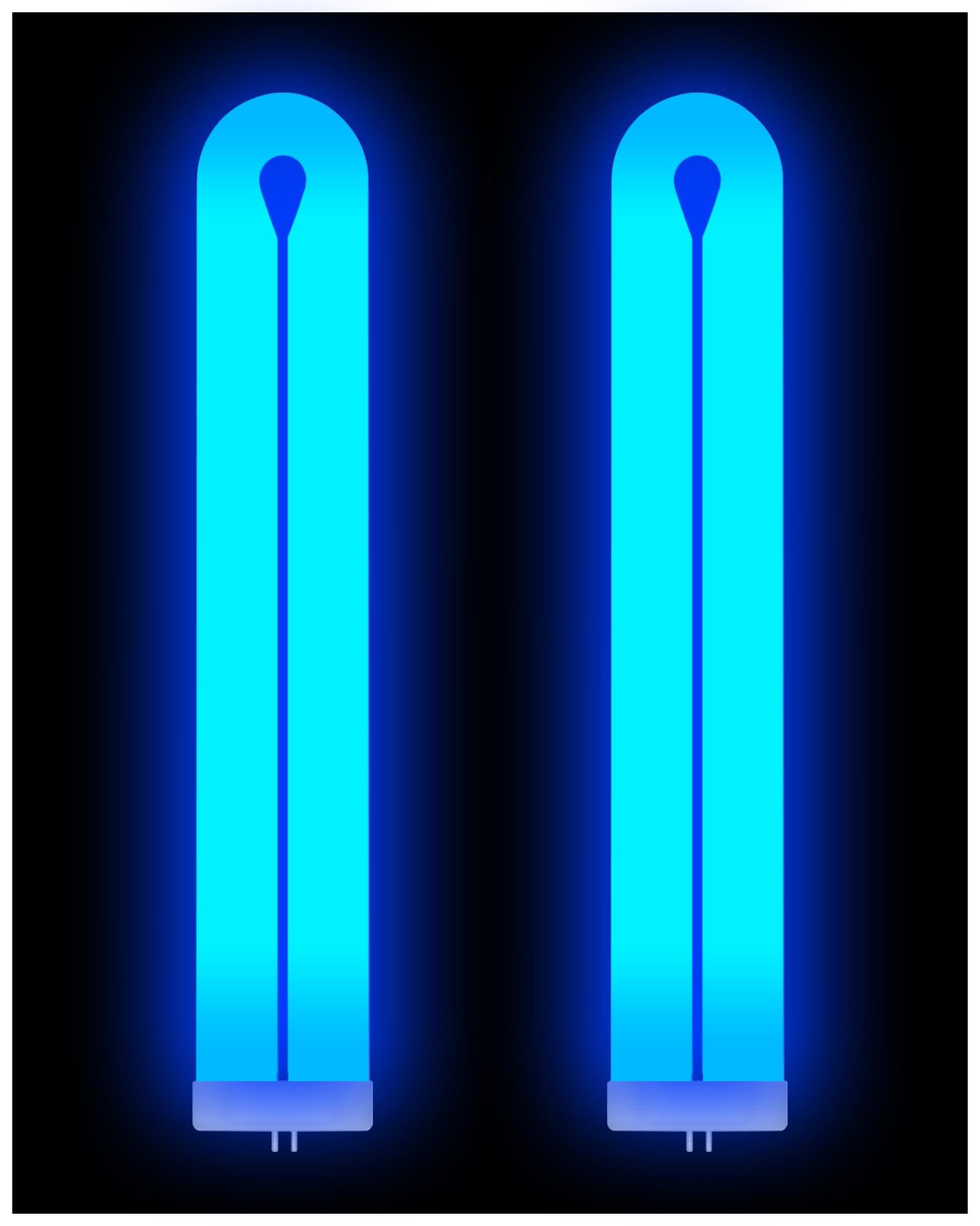 BF150 Replacement Bulb Compatible with Flowtron BK-80D, MC9000, FC7600 and Stinger B4040 Bug Zapper, 12 Inch FUL40T8/BL U Type Light Bulb for 40W Electronic Insect Killer, 2 Pack