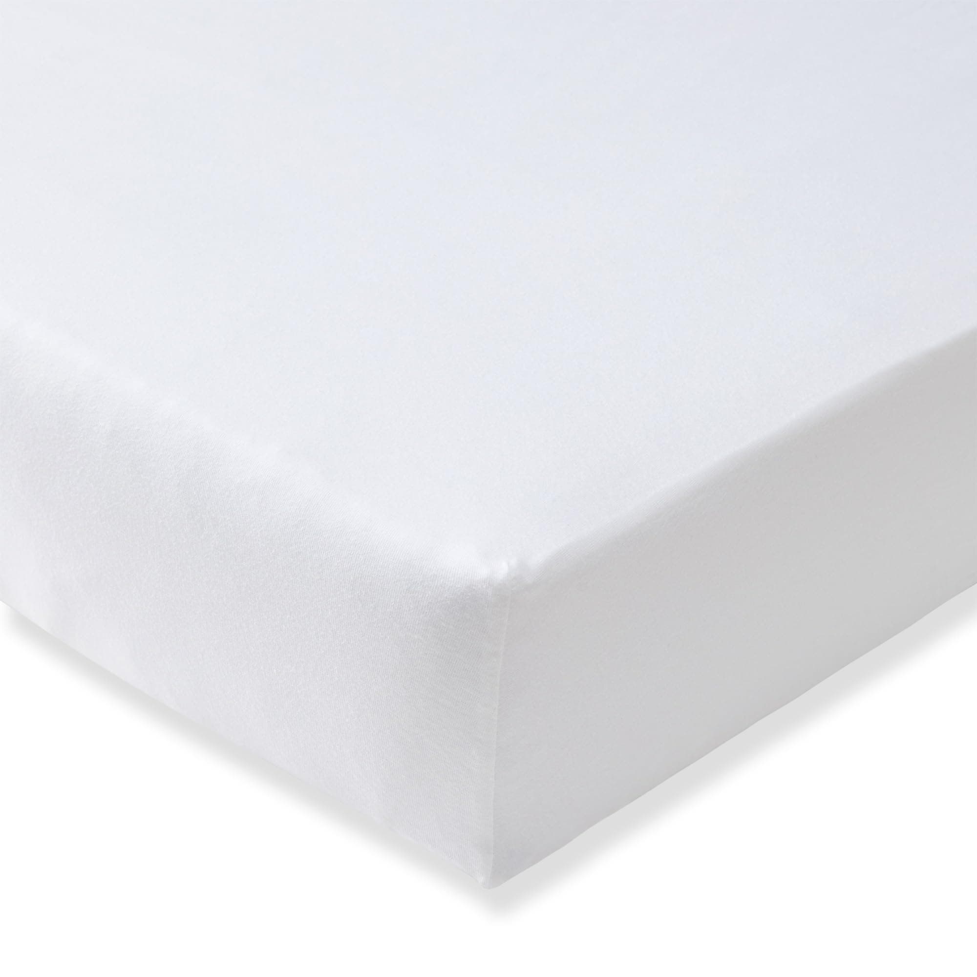 Essential Organic Cotton Fitted Crib Sheet, Breathable for Boy Girl Standard Crib & Toddler Mattresses