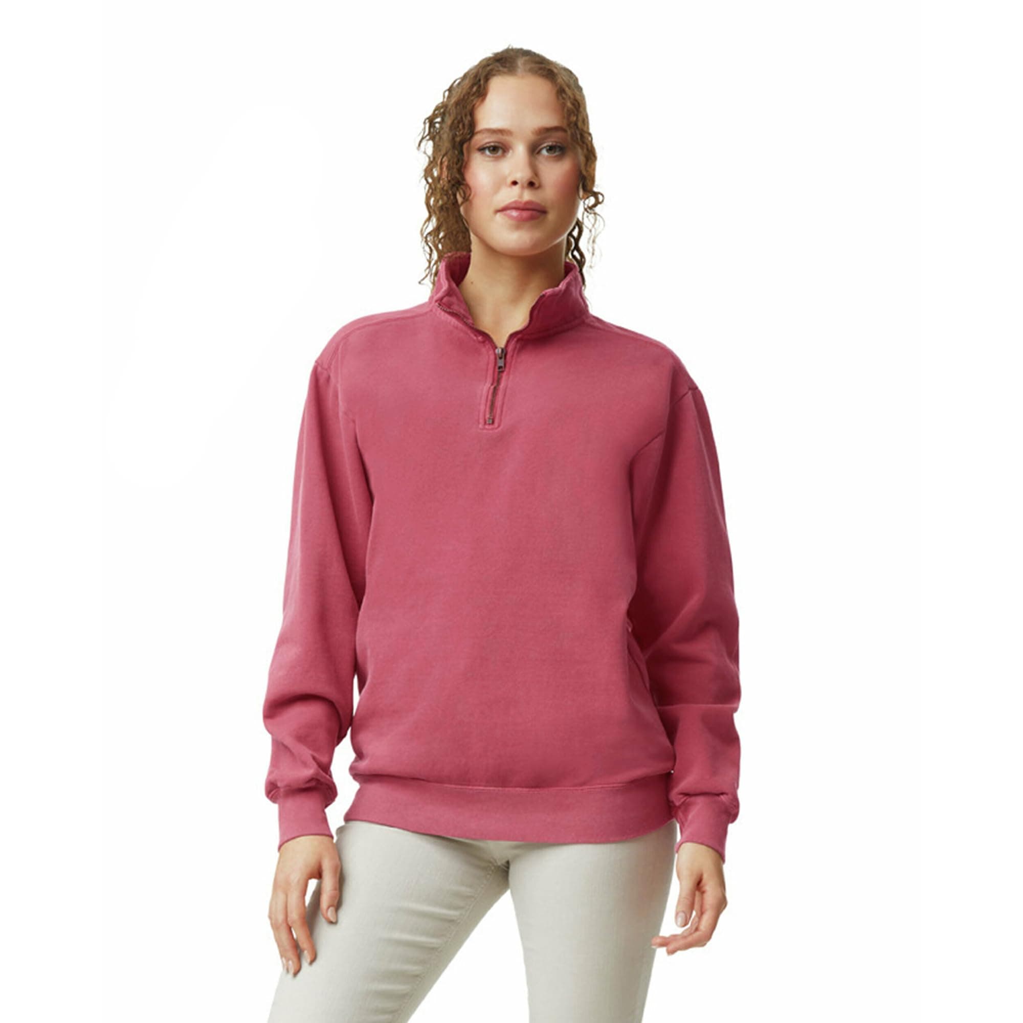 Comfort ColorsAdult 1/4 Zip Sweatshirt, Style 1580