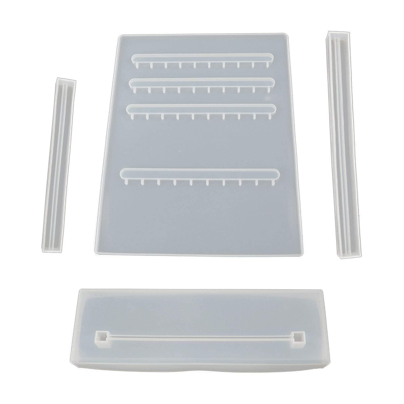 KunmniZ Jewelry Display Rack Epoxy Mold DIY Resin Earring Silicone Mould Casting Crafts Handmade Tools Set, Handmade Decor