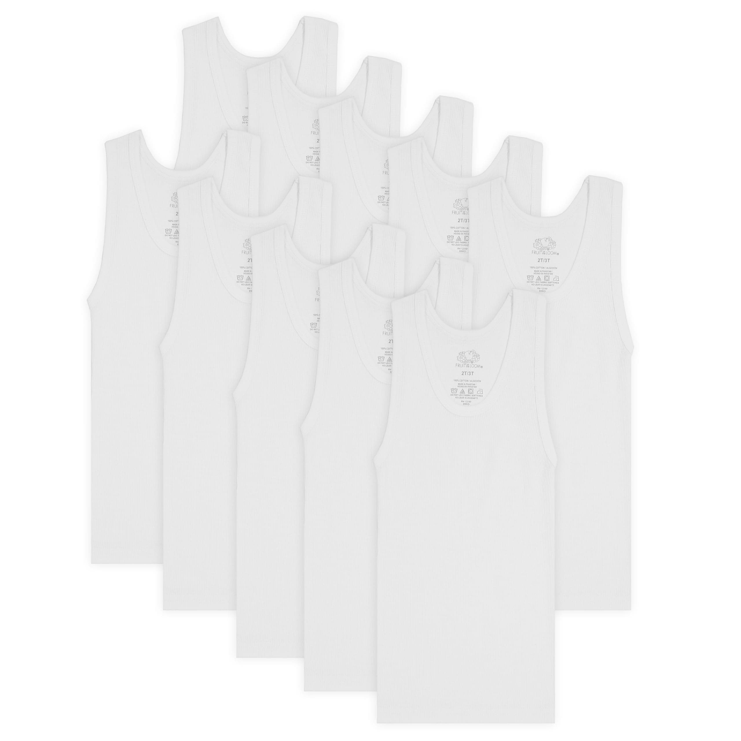 Boys' Eversoft Cotton Undershirts, T Shirts & Tank Tops