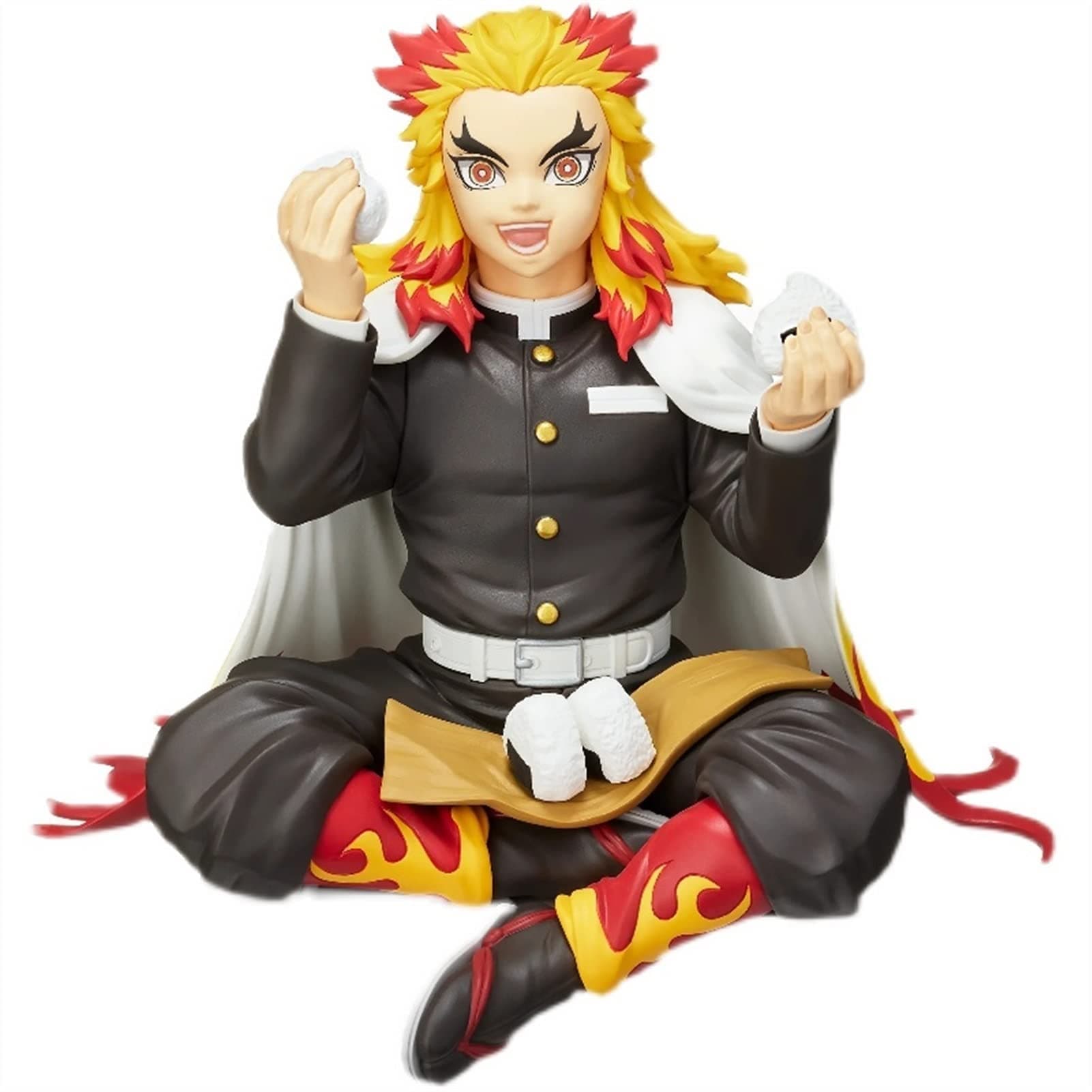 From HandMade Tomioka Giyuu Tokitou Muichirou Noodle Stopper Figure Anime Figure (Color : Rengoku Kyoujurou)