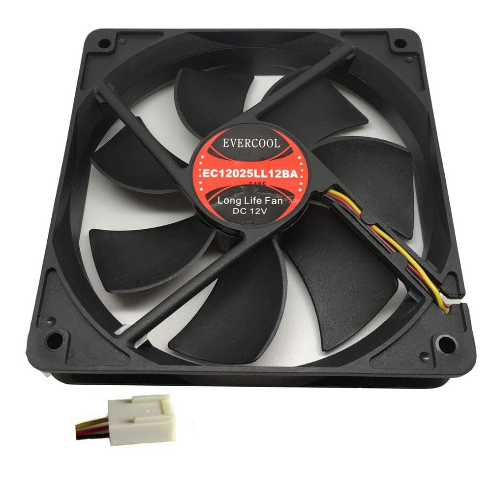 Evercool120 x 25mm Dust and Water resistant 12v IP55 Fan