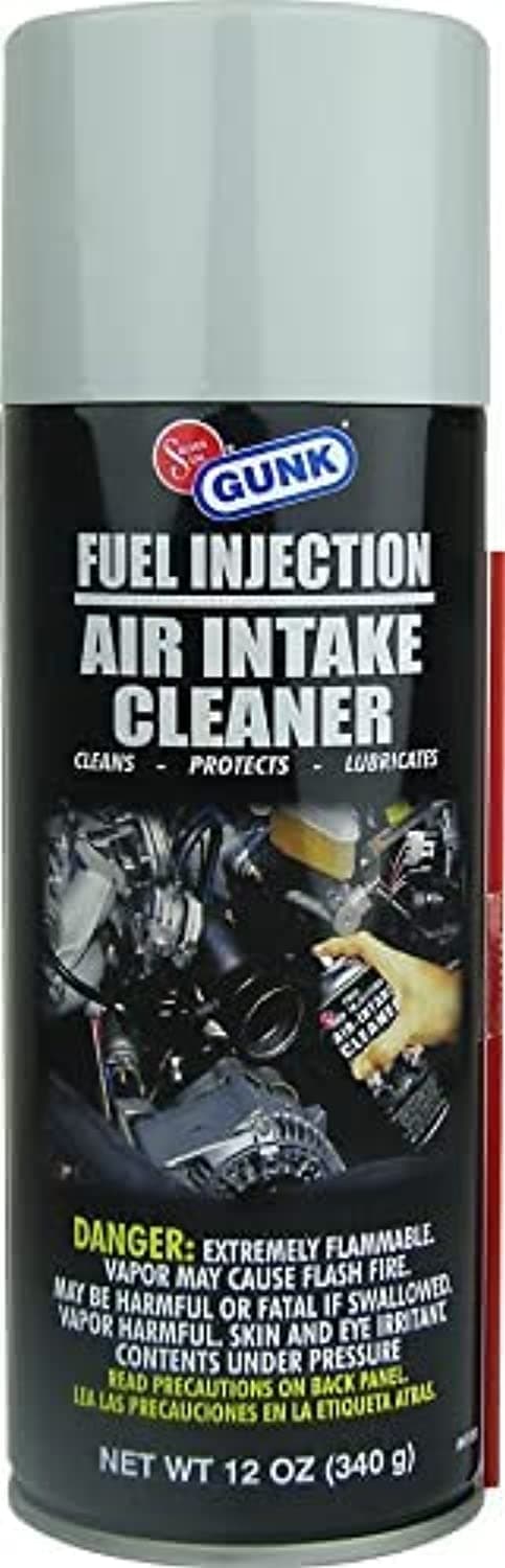 Stens Gunk Fuel Injector Intake, Fuel System Cleaner Air Intake System Fuel Injector Nozzle Throttle Body Cleaner for Gasoline Diesel Cars with Carrying Case Non-dismantle 340gm