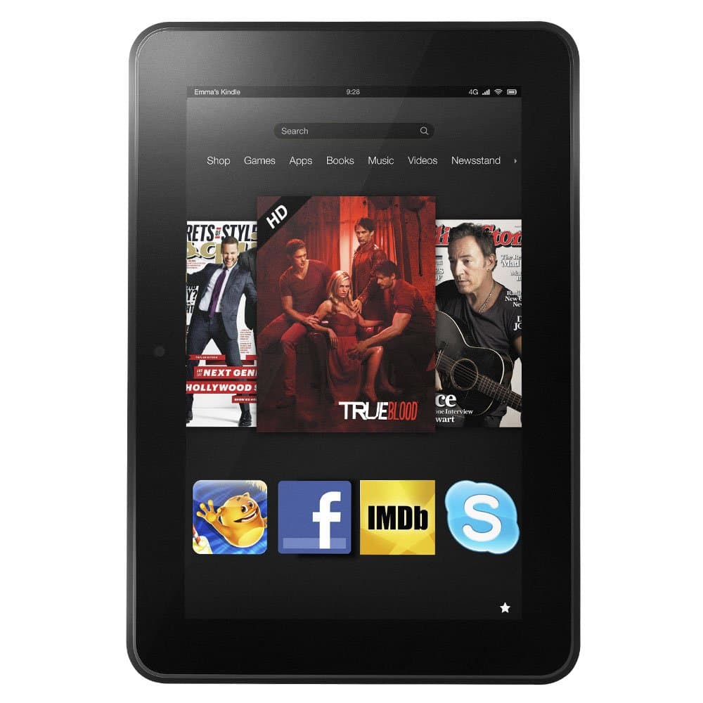 Certified Refurbished Kindle Fire HD 8.9", Dolby Audio, Dual-Band Wi-Fi, 16 GB - Includes Special Offers (Previous Generation - 2nd)