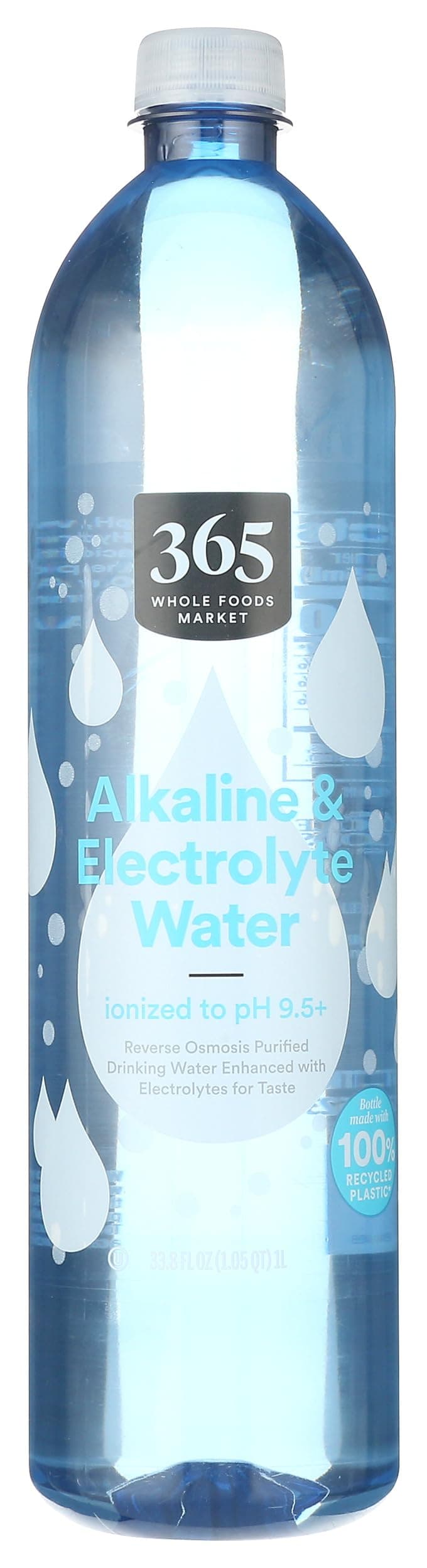 365 by Whole Foods Market, Alkaline & EleCountrolyte Water, 33.8 Fl Oz