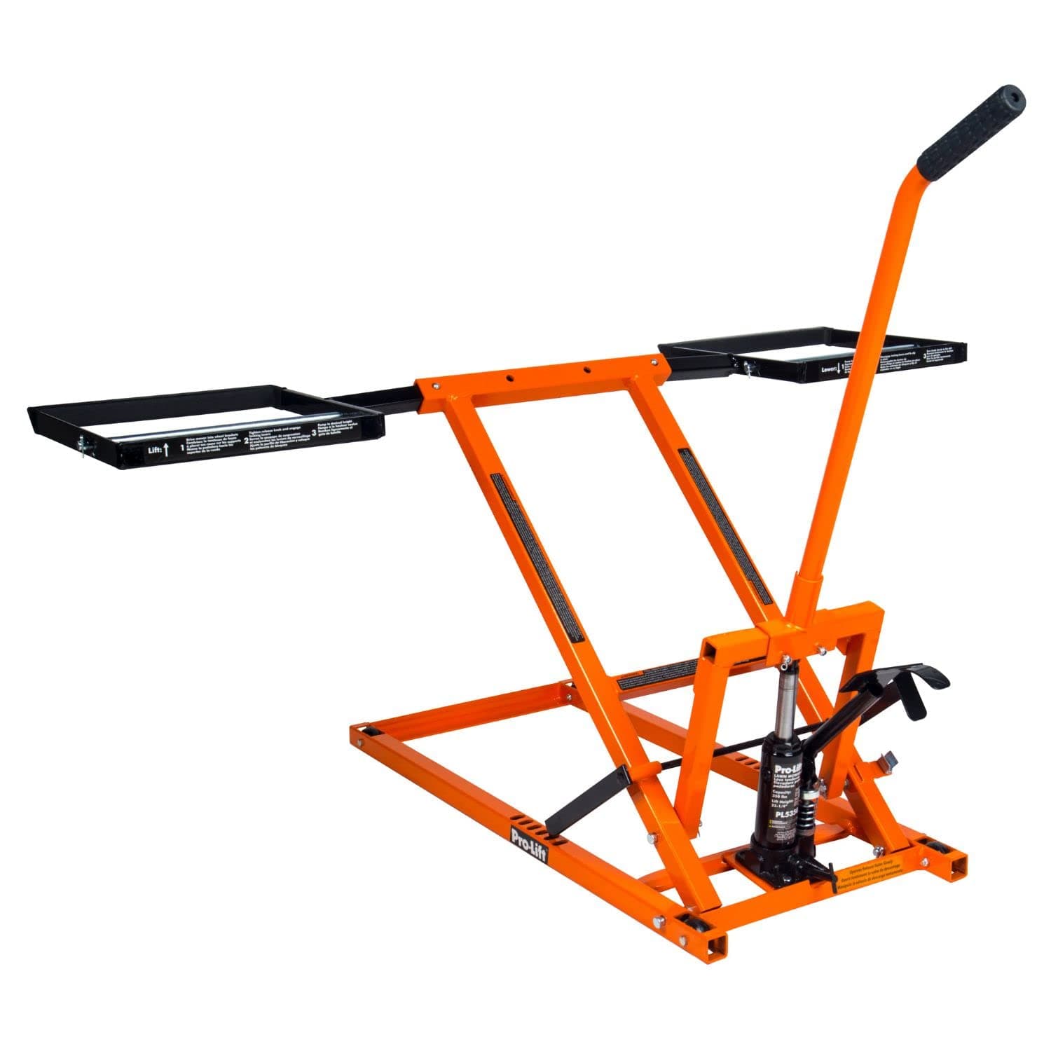 Lawn Mower Lift Jack - 350 Lbs Capacity for Tractors and Zero Turn Lawn Mowers