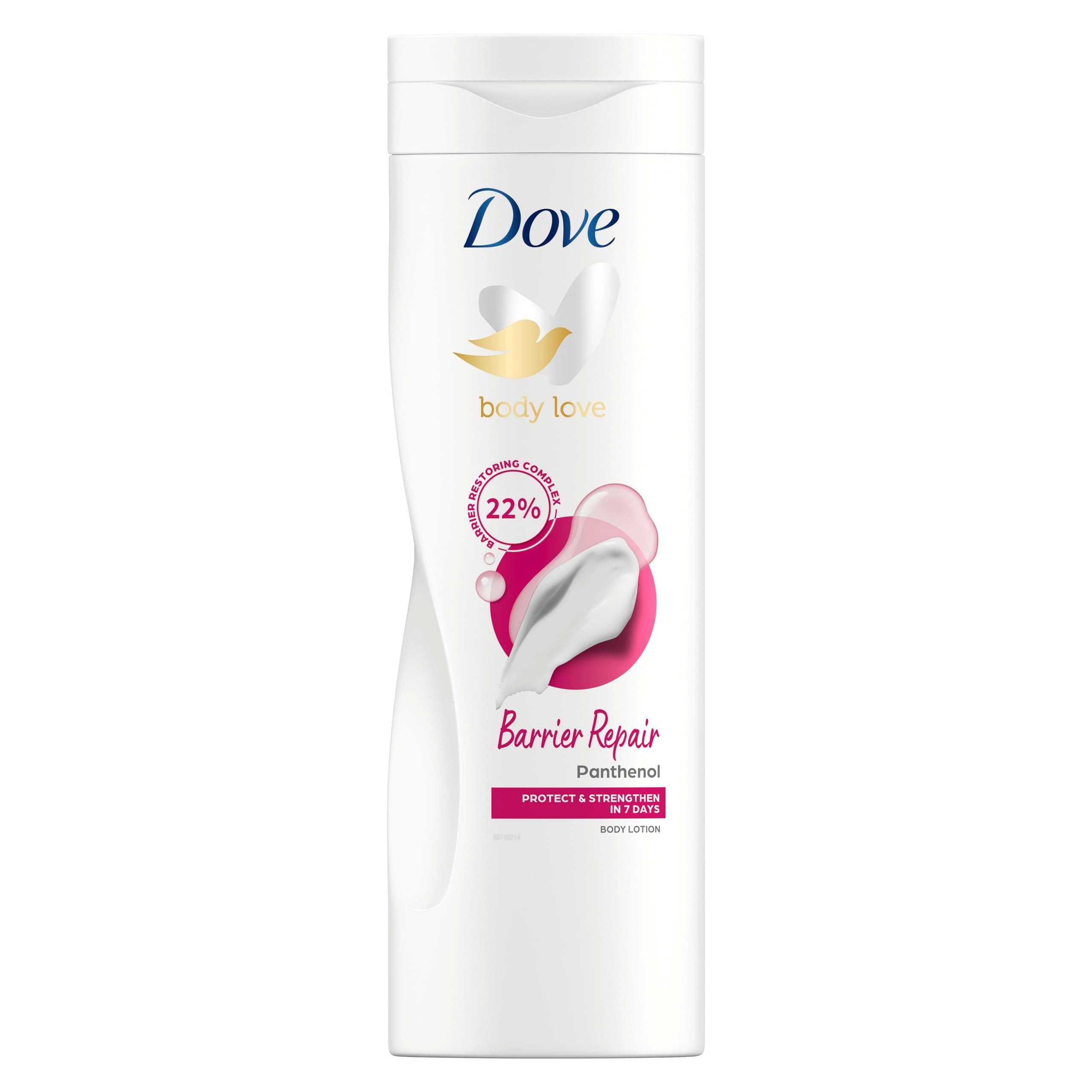 Dove Body Love Barrier Repair Body Lotion body moisturiser with panthenol to protect and strengthen skin in 7 days 400ml