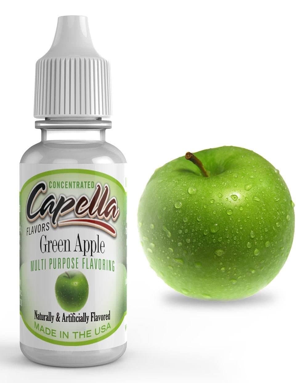 Flavor Drops Green Apple Concentrate 13 Milliliter Bottle