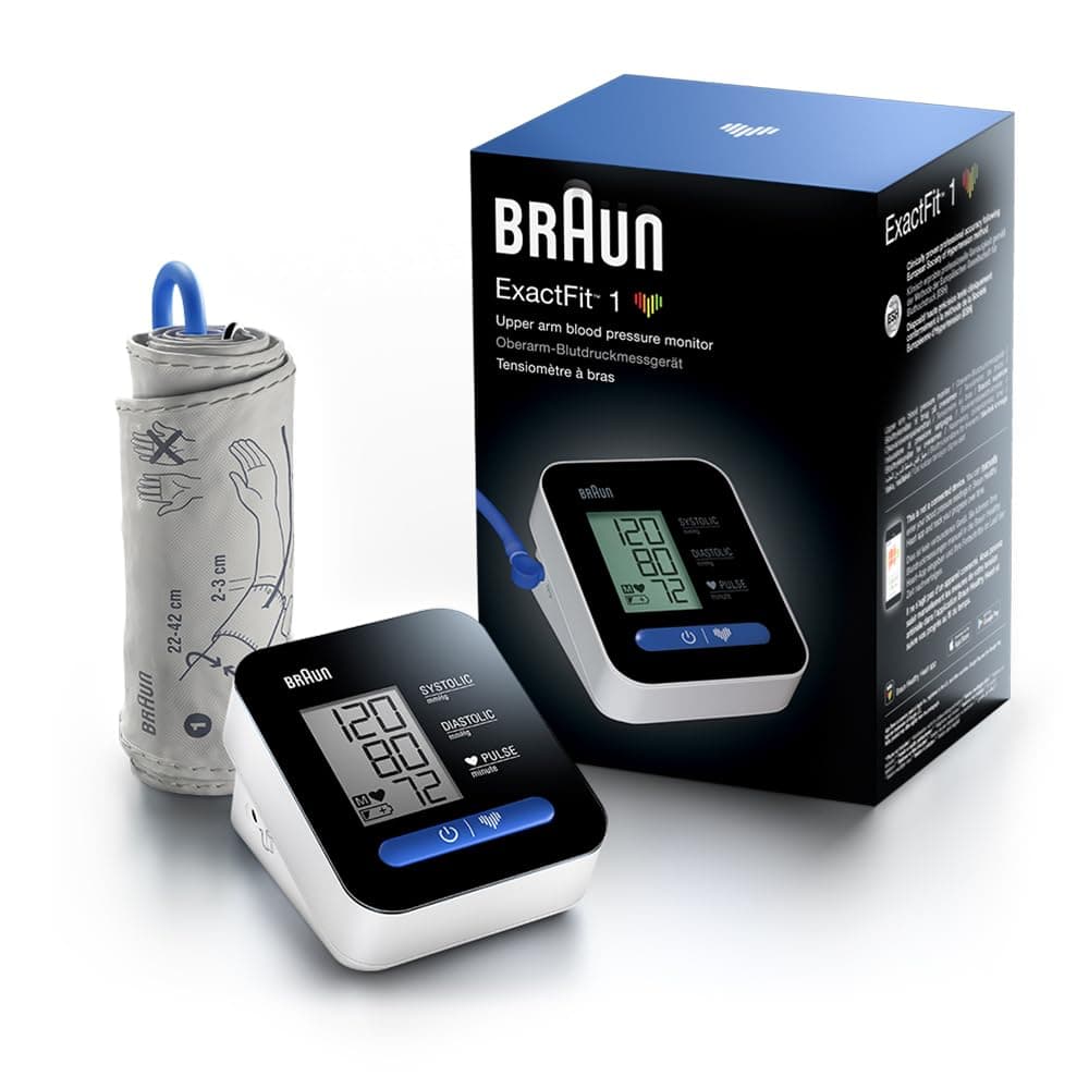 Braun Healthcare BUA5000 Exact Fit One Automatic Upper Arm Blood Pressure Monitor