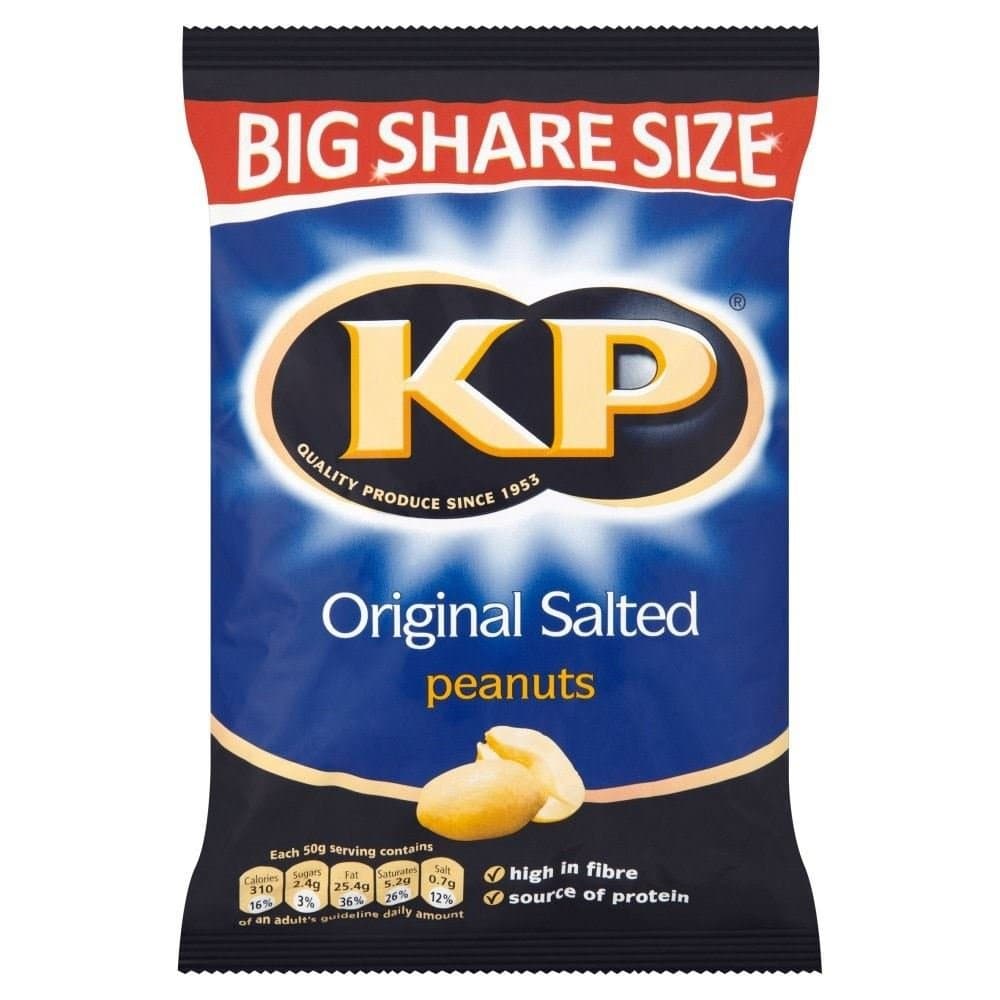 KP Original Salted Peanuts 500g