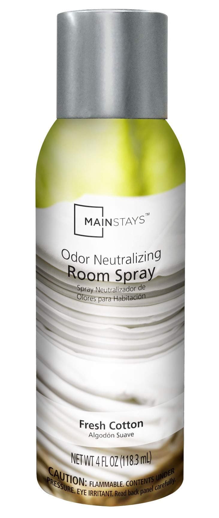 Mainstays Odor Neutralizing Room Spray, Fresh Cotton, 4 fl oz by Mainstay