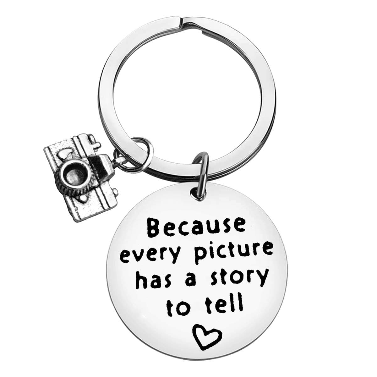 Ciyumu Photography Gifts for Women Men Camera Keychain Photography Lover Daughter Sister Friend Christmas Birthday Retirement Inspirational Gift for Photographer Photo Camera Lover Keyring