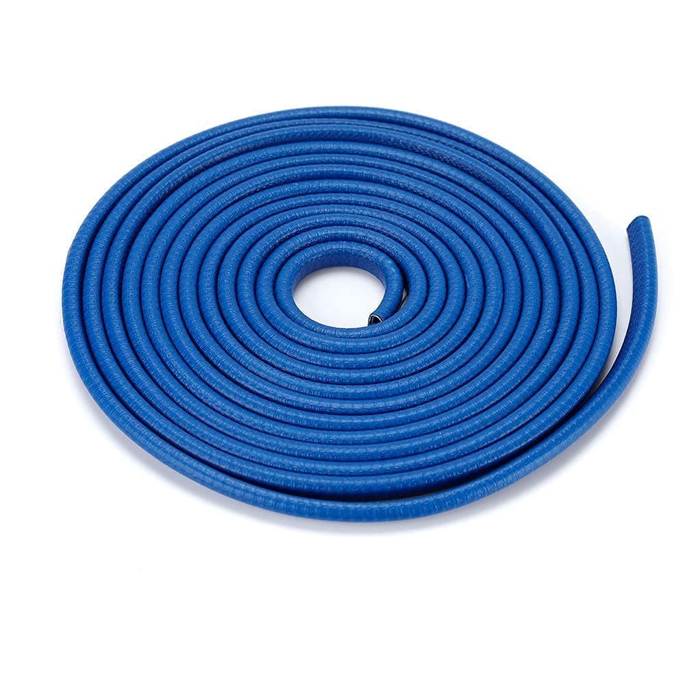 Winunite Car Door Edge Guards Bright Blue 16-2/5Ft(5M) Universal Fit Rubber U Shape Edge Trim Car Door Edge Protection