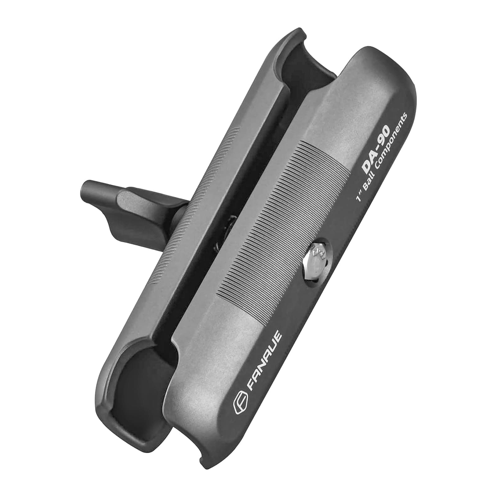 DA-90 Aluminum Alloy Double Socket Arm,Full Length 3.7", Compatible with 1" Ball Components