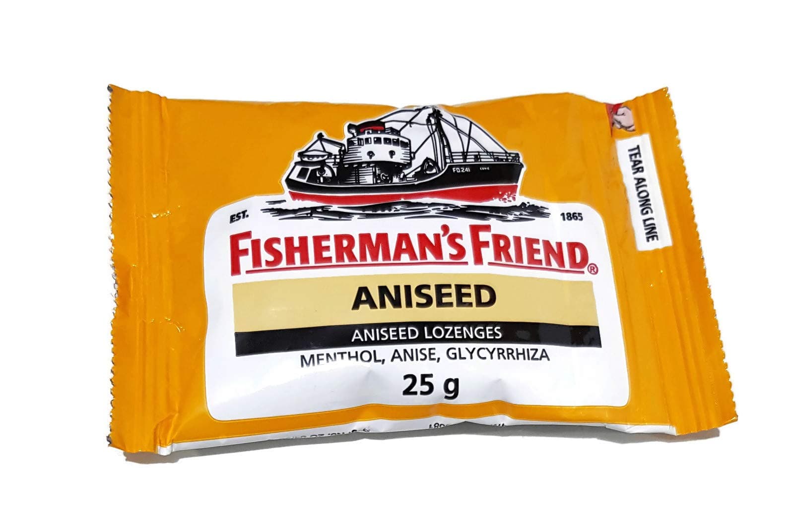Fishermans Friend Aniseed Menthol Flavour Lozenges 25G (Pack of 4)