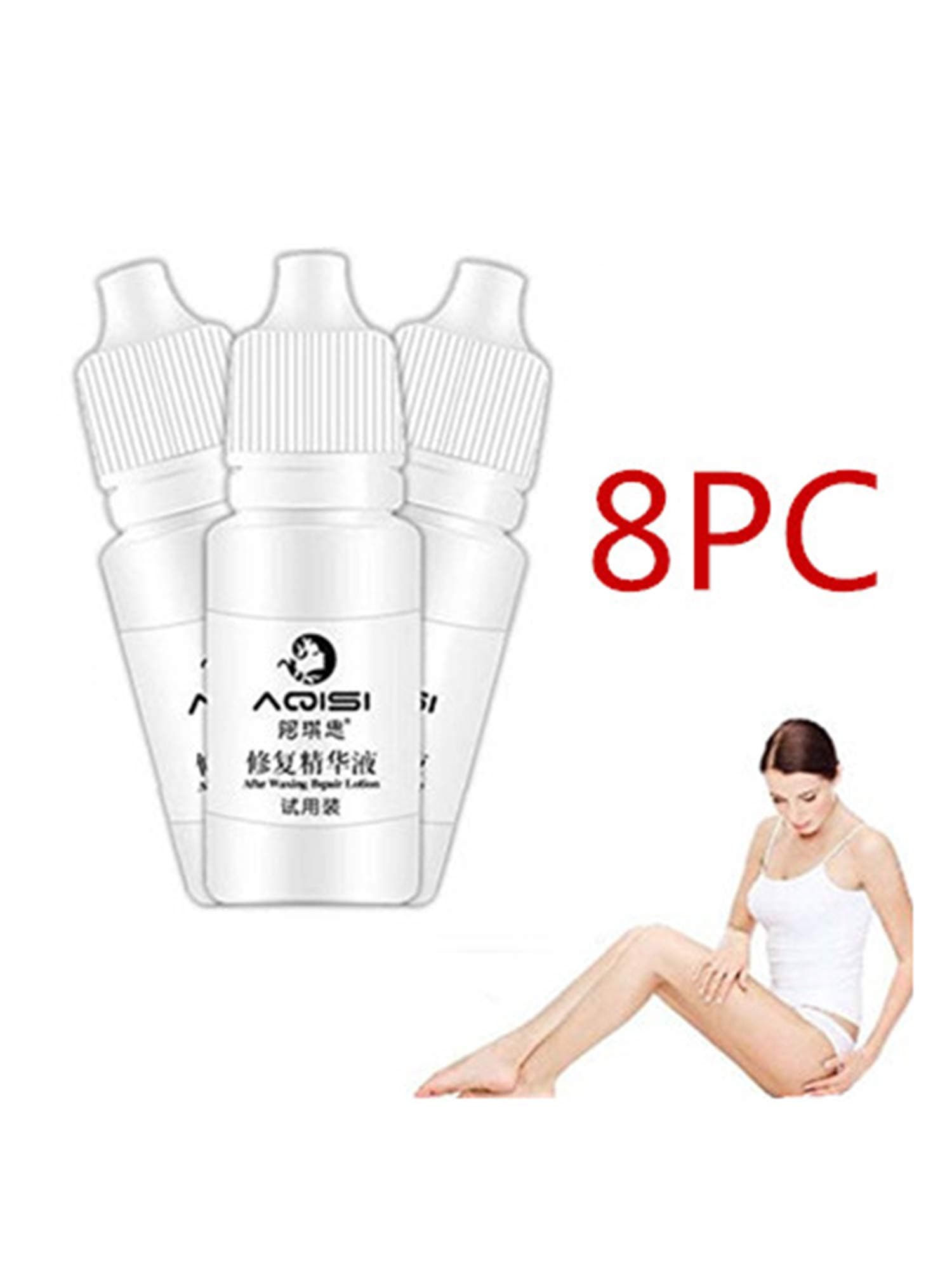 SSTQSAA Permanent Hair Growth Inhibitor to Stop Hair Growth & Body Face Hair Reduction (8pc)