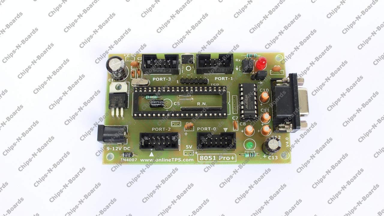 NXP P89V51RD2 Programmer Dev. Board - High-Performance Development Board with Serial Port by TPS