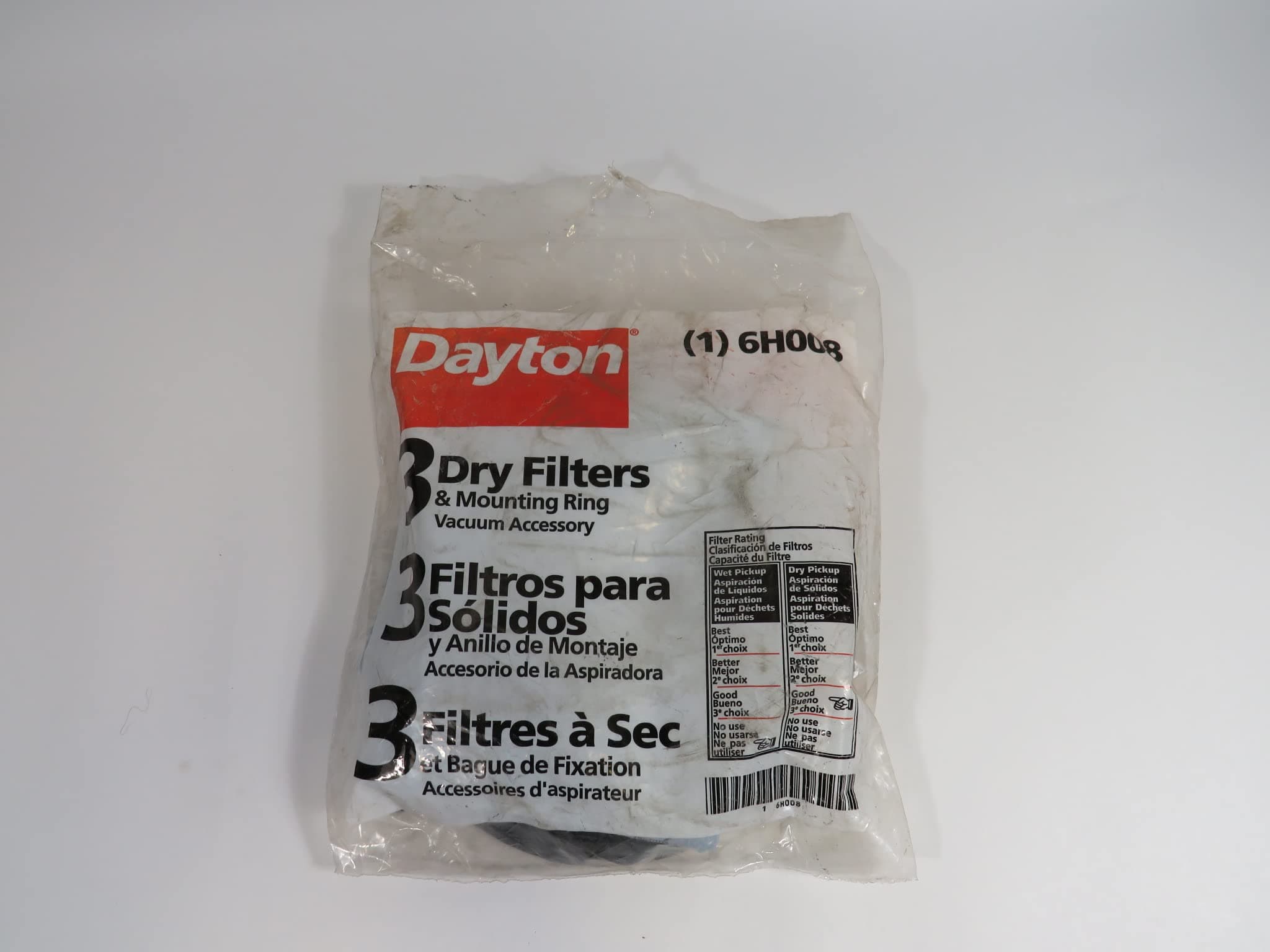 Dayton 6H008 Filter, Disc Filter, PK3
