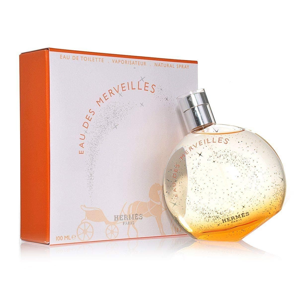 Hermes Eau Des Merveilles Eau De Toilette for Women, 100 ml