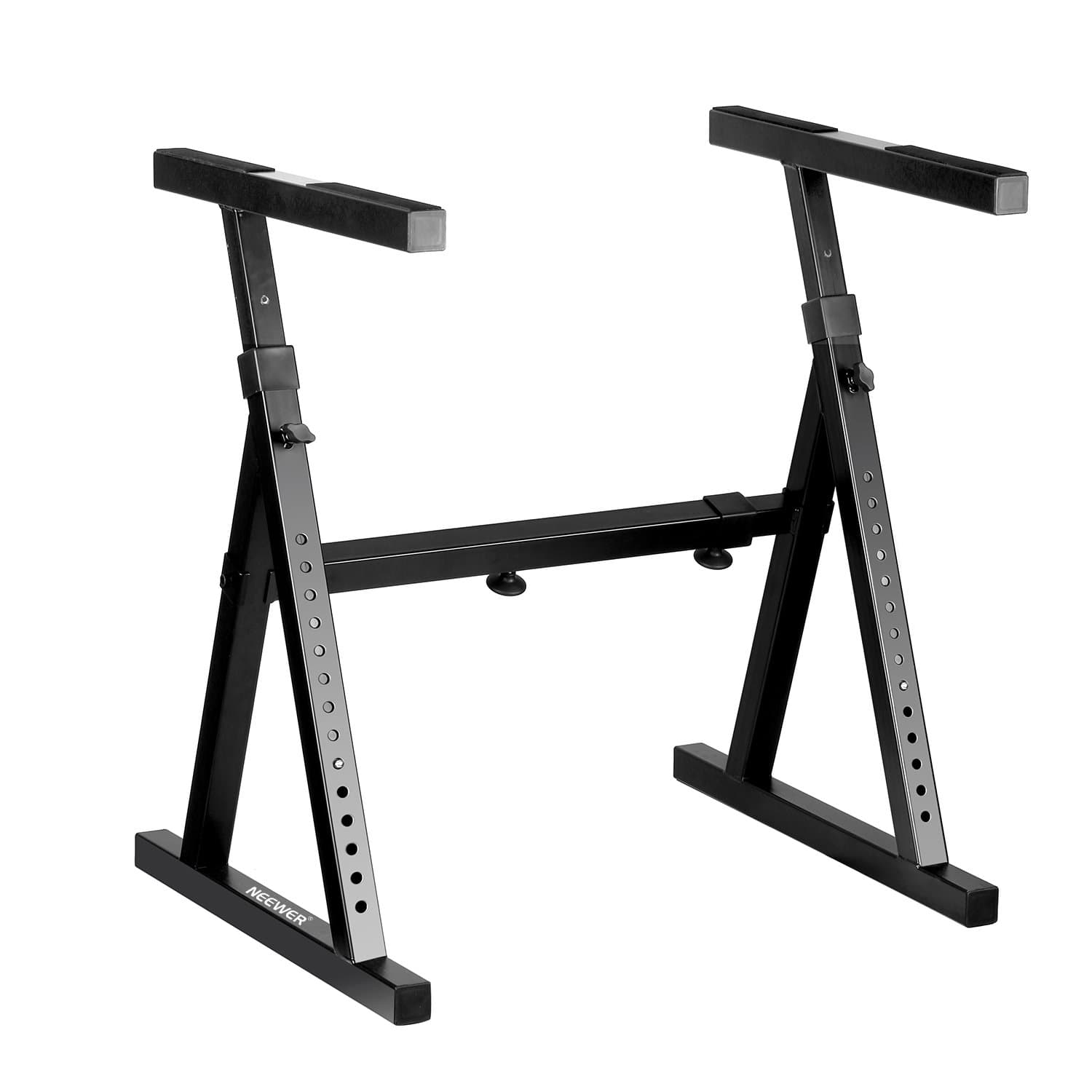Neewer Z-Style Keyboard Stand - Heavy Duty Steel Construction with Solid Locking System, Support Stand for Piano Keyboard Instrument