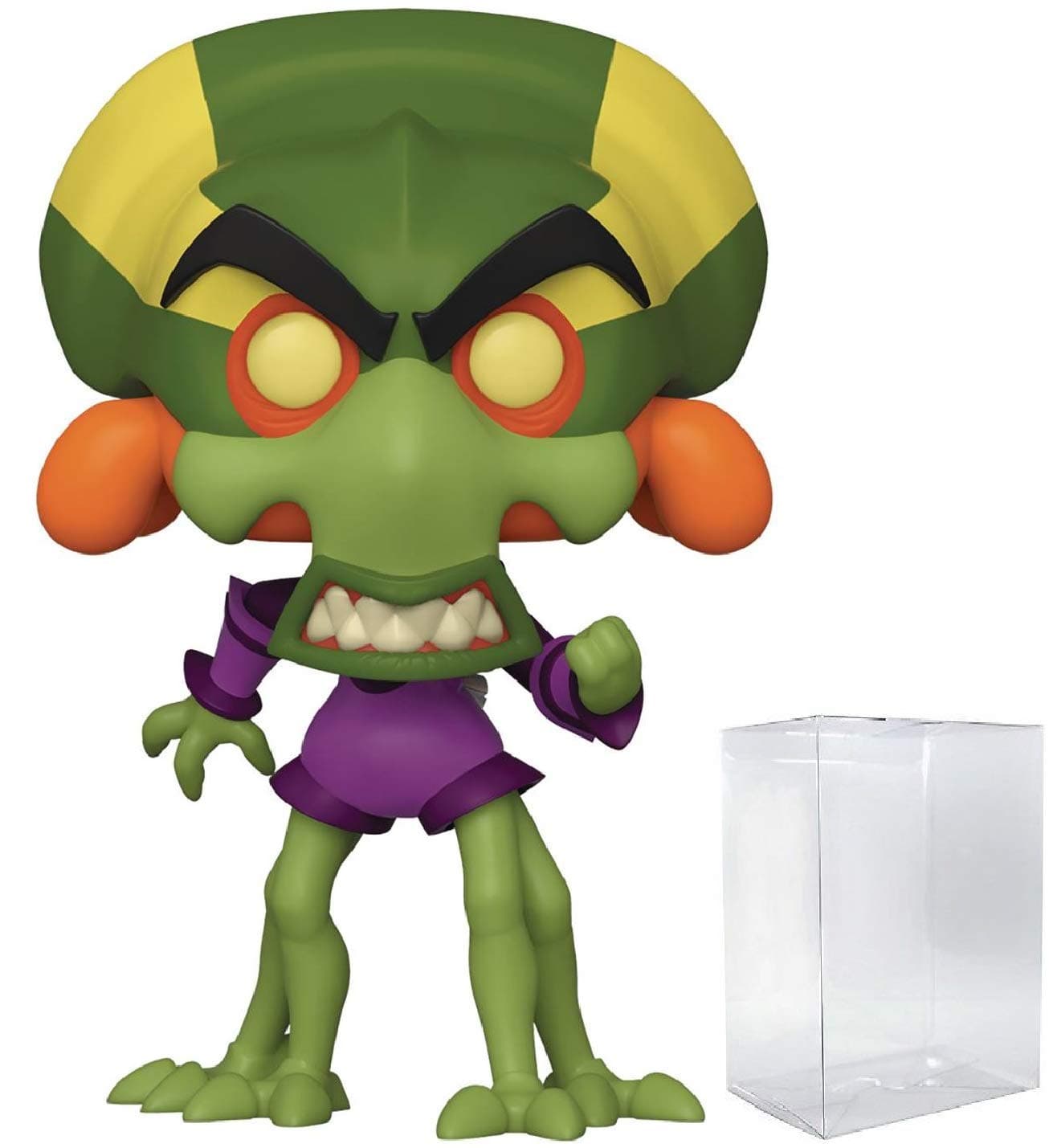 Funko Pop Games: Crash Bandicoot - Nitros Oxide Vinyl (Includes Compatible Pop Box Protector Case)