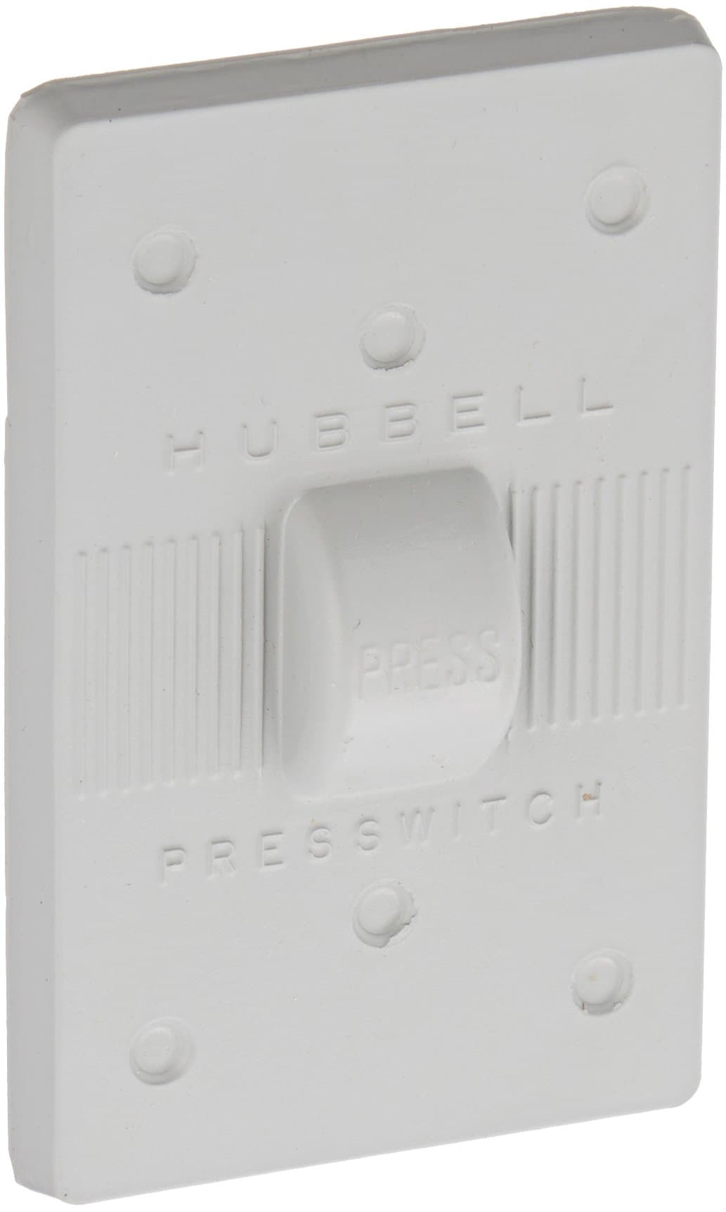 Weatherproof Wall Plate, 1 Gang, Gray