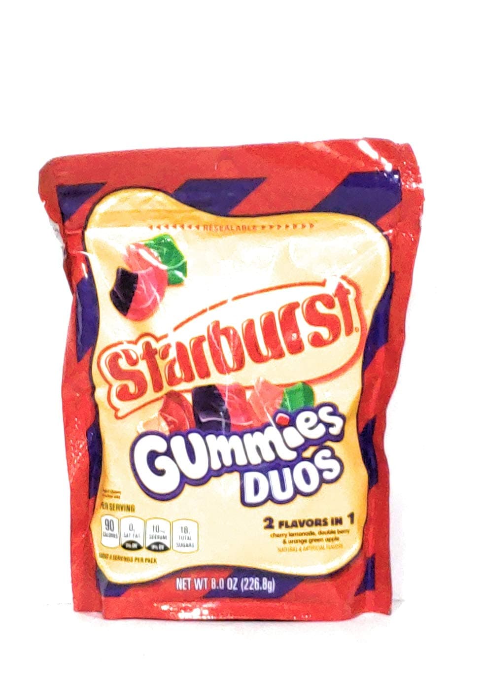 NEW! Starburst Gummies Duos 2 Flavors in 1, 8 Oz. (Pack of 1)