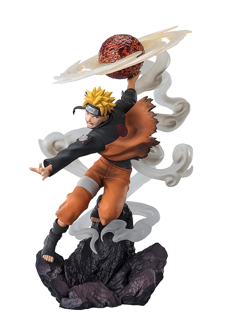 TAMASHII NATIONS - Naruto Shippuden - [Extra Battle] Naruto Uzumaki -Sage Art: Lava Release Rasenshuriken-, Bandai Spirits FiguartsZERO Collectible Figure