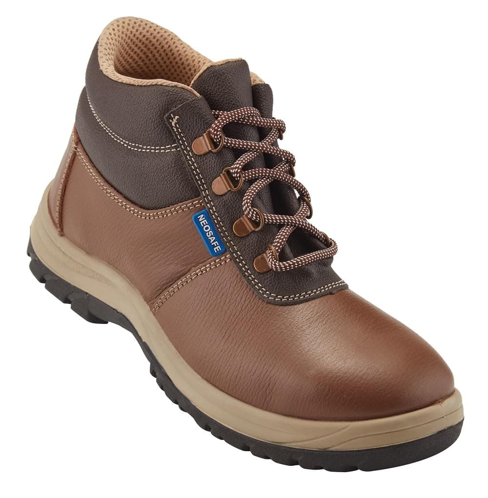NEOSAFE Centaur A2025 High Ankle "Limited edition" Executive Safety Shoes, ISI Marked with Steel Toe