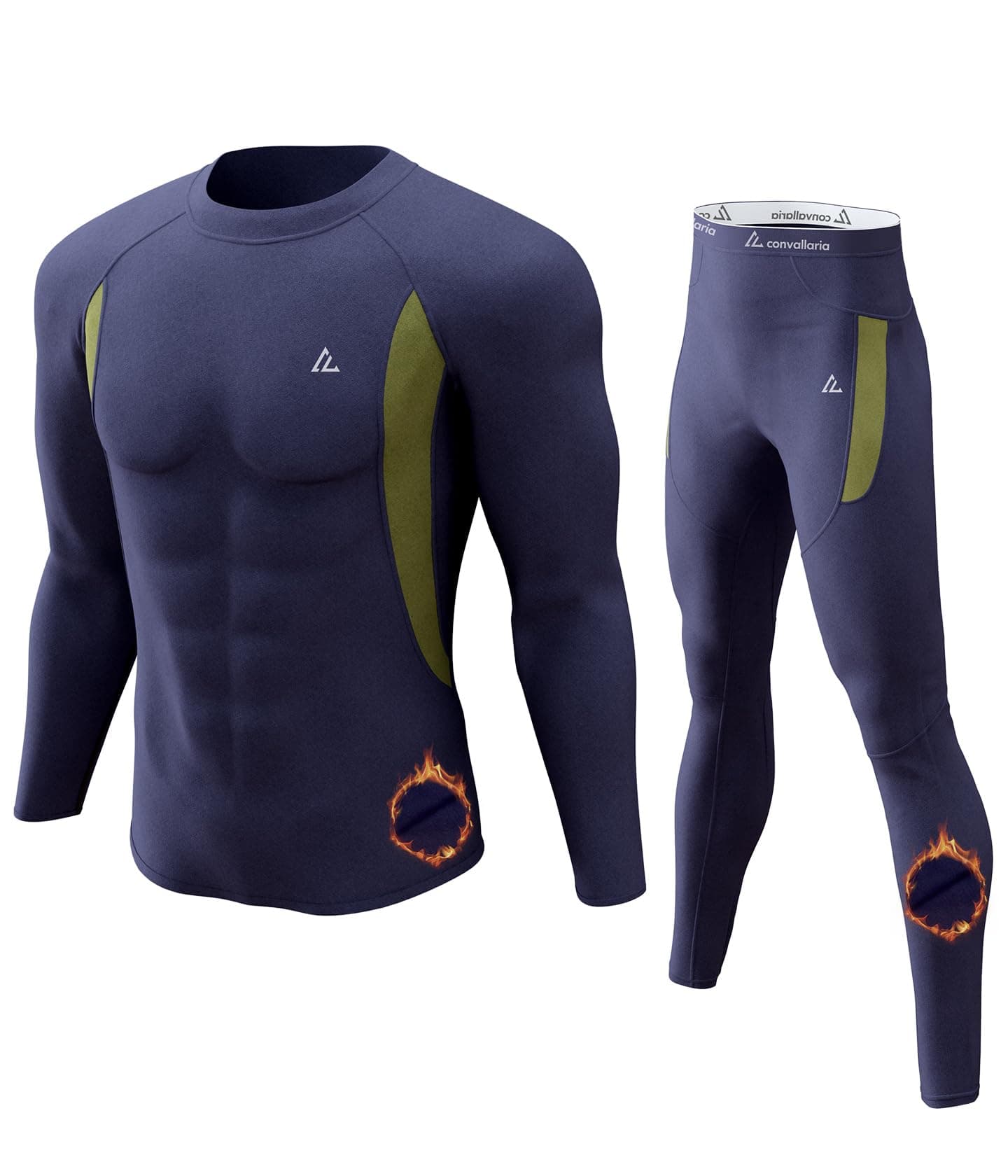 Thermal Underwear Long Johns Set Mens Winter Gift Hunting Gear Sport Base Layer Bottom Top