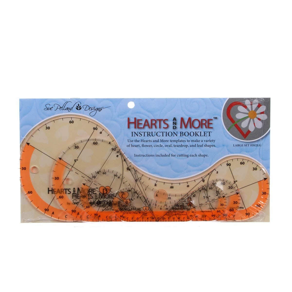 Hearts & More Templates Small & Large 4pc Set