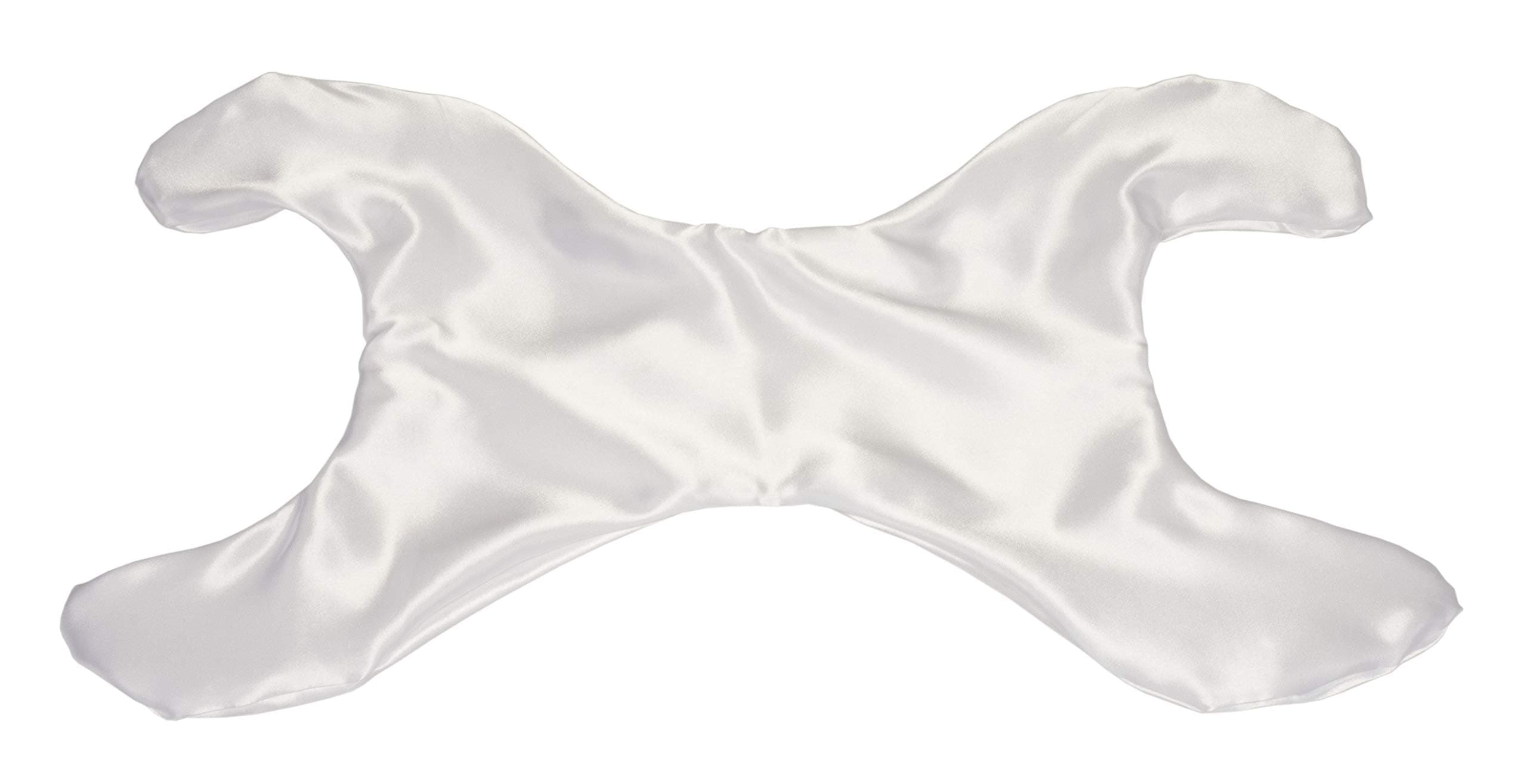 La Petite Satin White Pillow Case