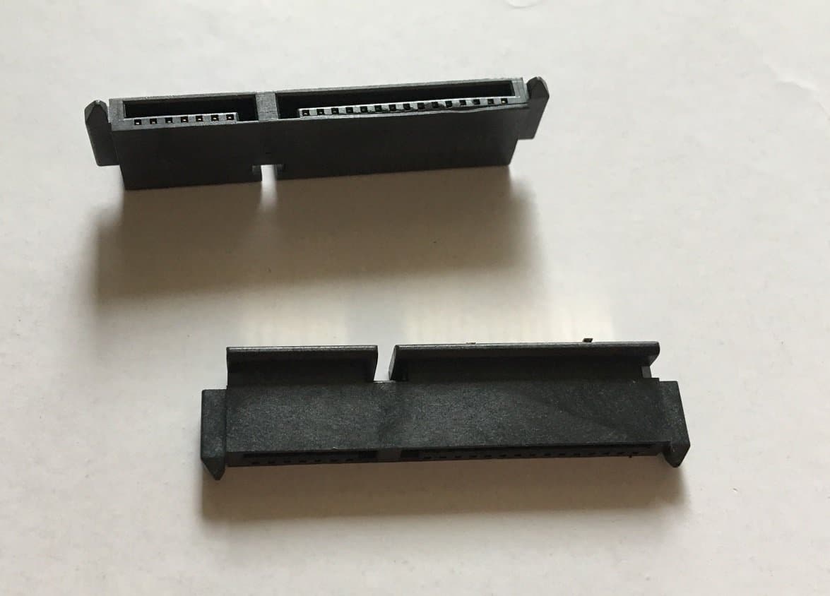 New SATA Hard Drive Interposer Adapter Connector for Dell Latitude E6220 E6230 E6420 5 pieces / lot