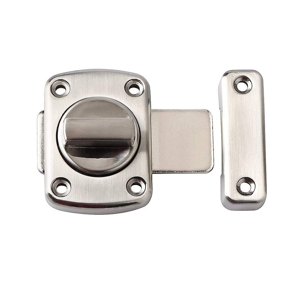 Beauenty Rotate Bolt Latch Gate Latches Safety Door Slide Lock, Security Bolt Latch