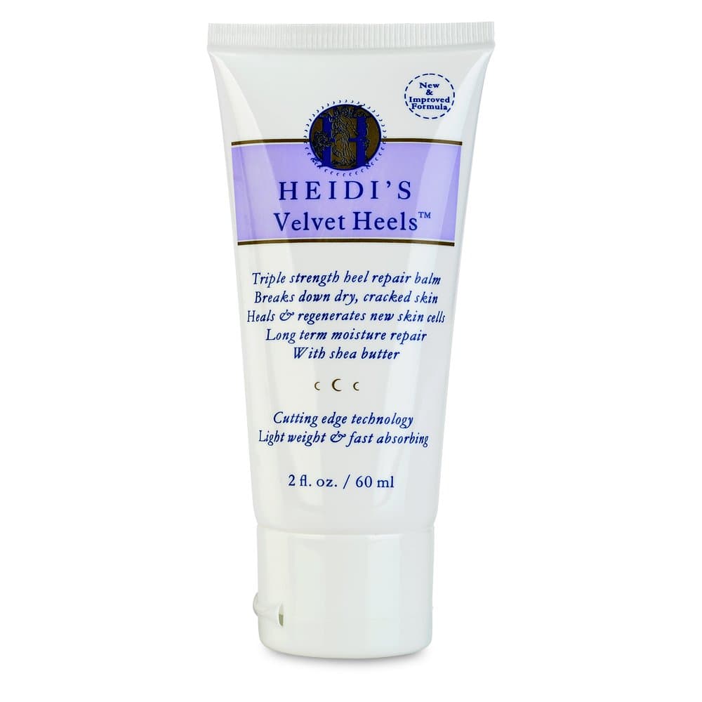 HEIDI'S Velvet Heels® Repair Balm - Triple Strength Foot Cream for Cracked Heels, Calluses & Dry Skin - Fast-Acting Heel Repair Treatment - Made in USA, Cruelty-Free, 2 oz