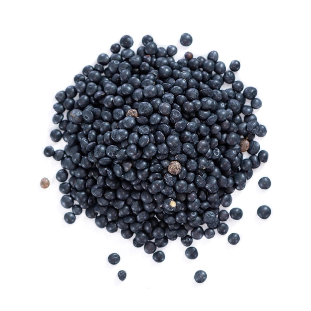 Organic Black (Beluga) Lentils 1kg (BWFO)