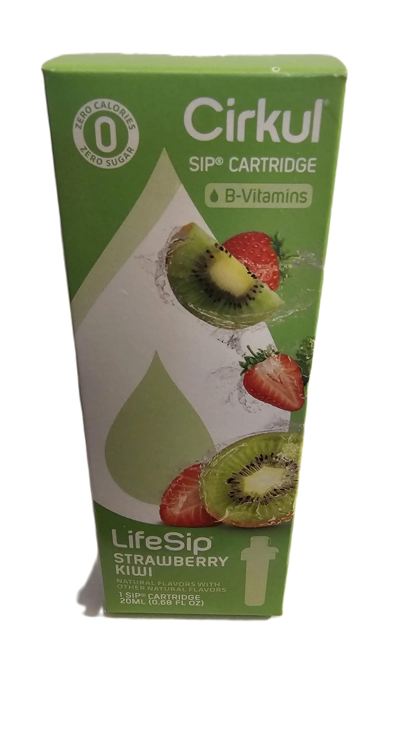 GoSip Kiwi Berry Flavor Cartridge, Drink Mix, 1-Pack