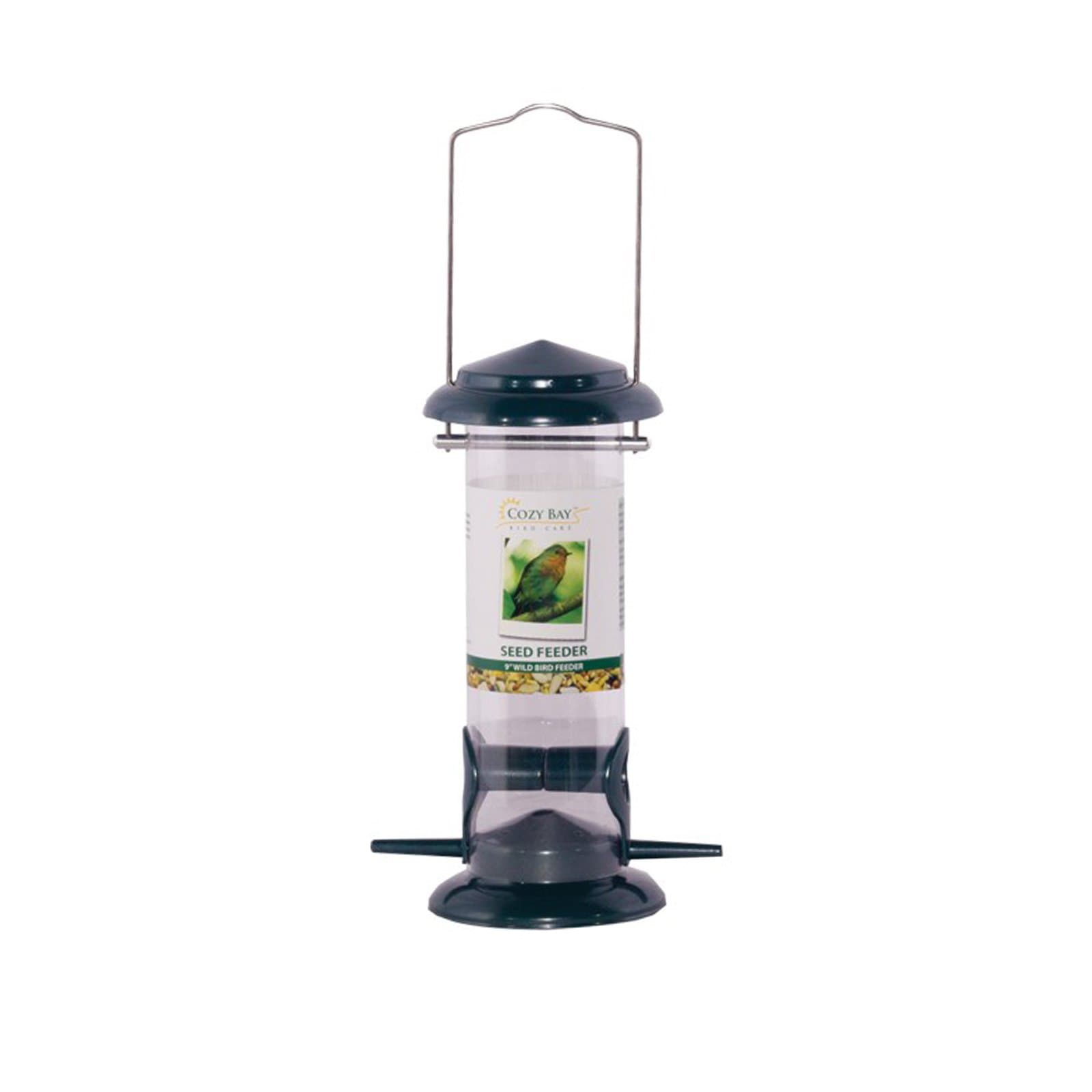 Cozy Bay 9-Inch Seed Hanging Garden Bird Feeder