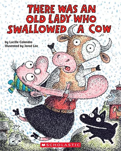 There Was an Old Lady Who Swallowed a Cow! Kindle Edition