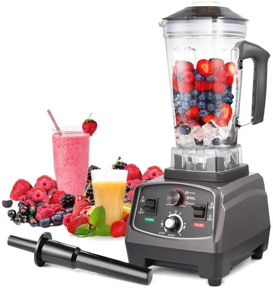 Super Blenders High speed Blender Heavy Duty Kitchen Mixer Milkshake Smoothie 2200W Stainless Steel Sharp Blades with High-Speed for Nut Fruit Vegetable