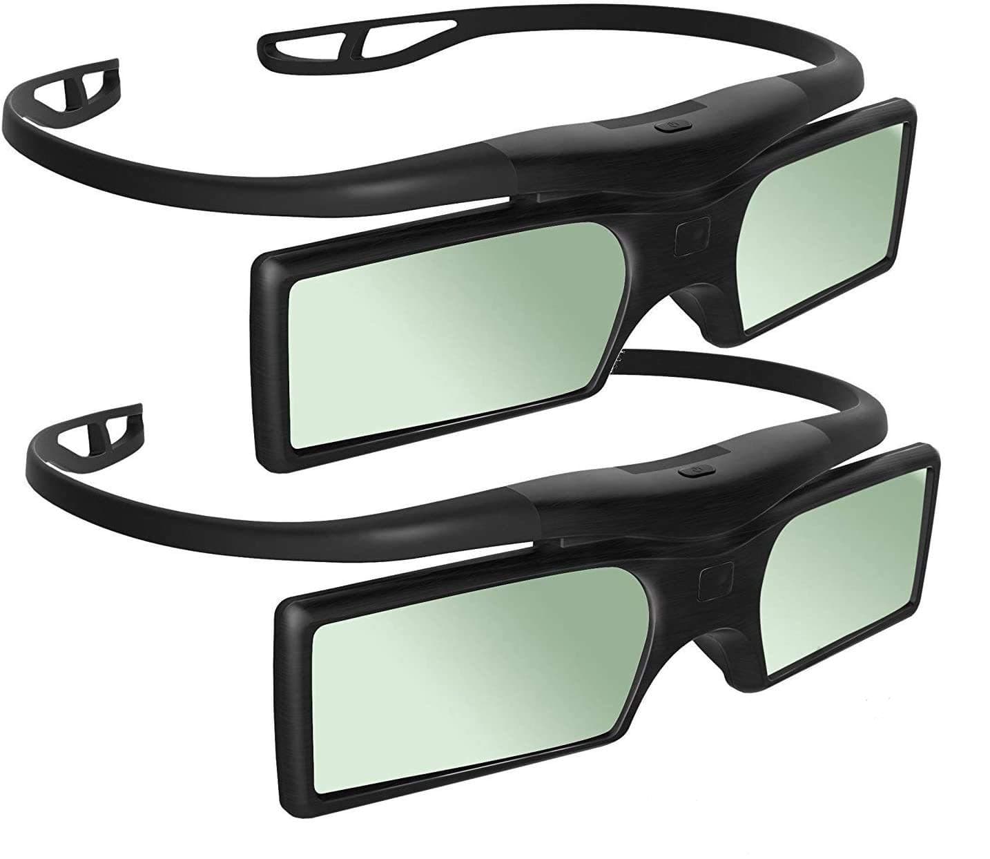 Sintron 2X 3D RF Glasses Eyewear for Sony Panasonic Samsung 3D TV, Compatible with TDG-BT400A TDG-BT500A SSG-5100GB TY-ER3D4MU (2 Pairs)