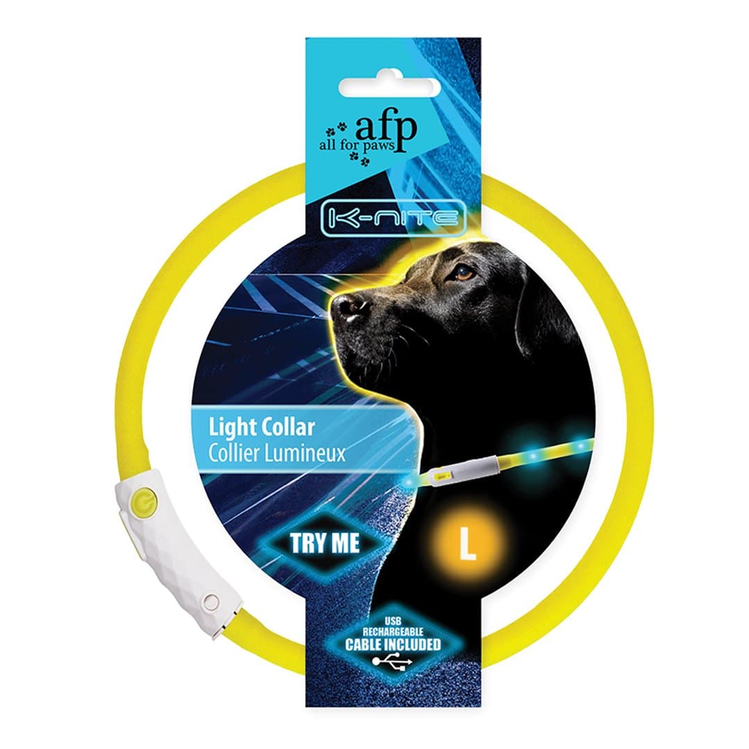 All For Paws K-Nite Led Light Dog Collar, Large, 1.93 Kg