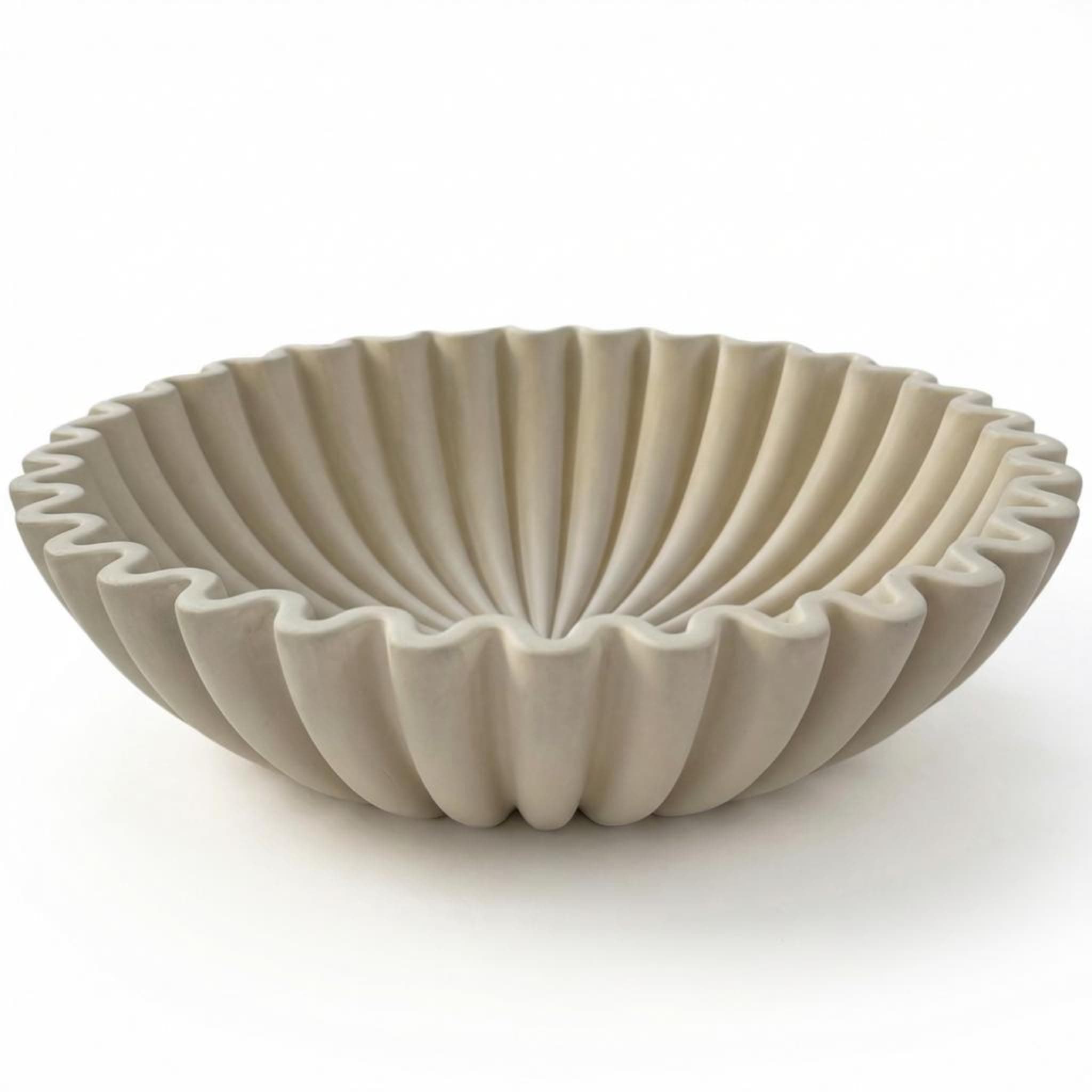 OAKOA Concrete Decorative Bowl - Organic Modern Home Decor Bowl - Decorative Objects - Cement Fruit Bowl - Modern Organic Home Decor