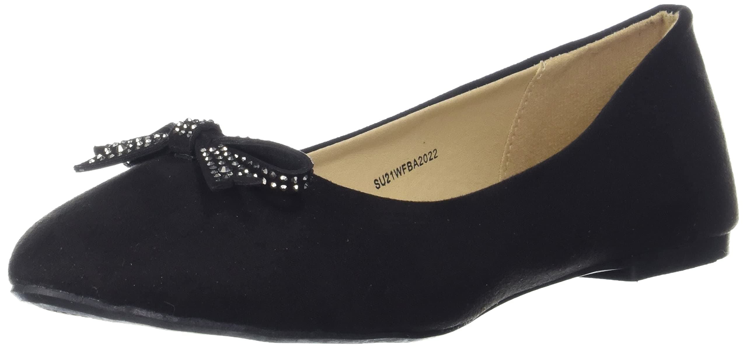 Max Embellished Bow Detail Ballerinas