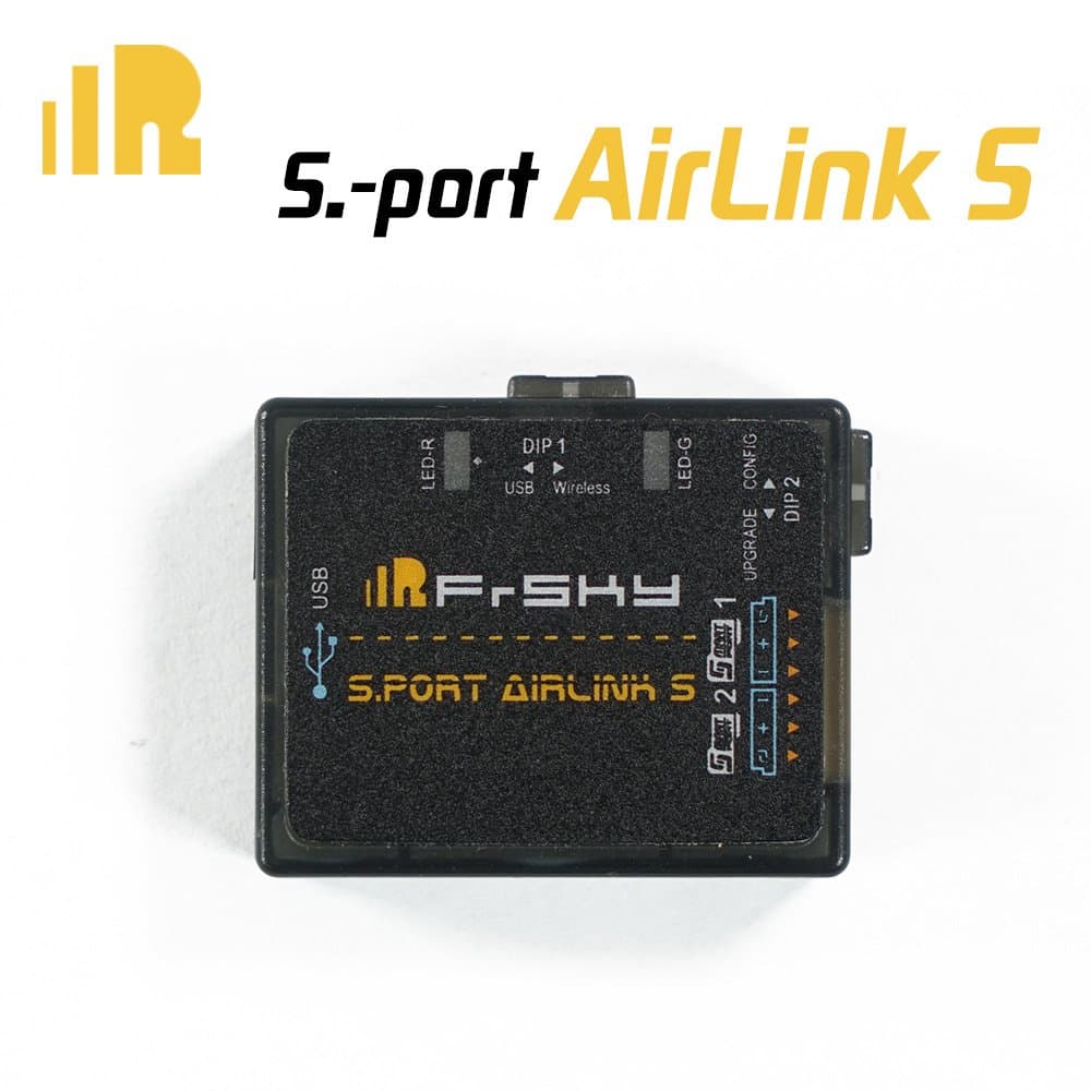 Port AirLink S Monitor The Receiver Sensor Program and Flash firmware to Devices S6R/S8R