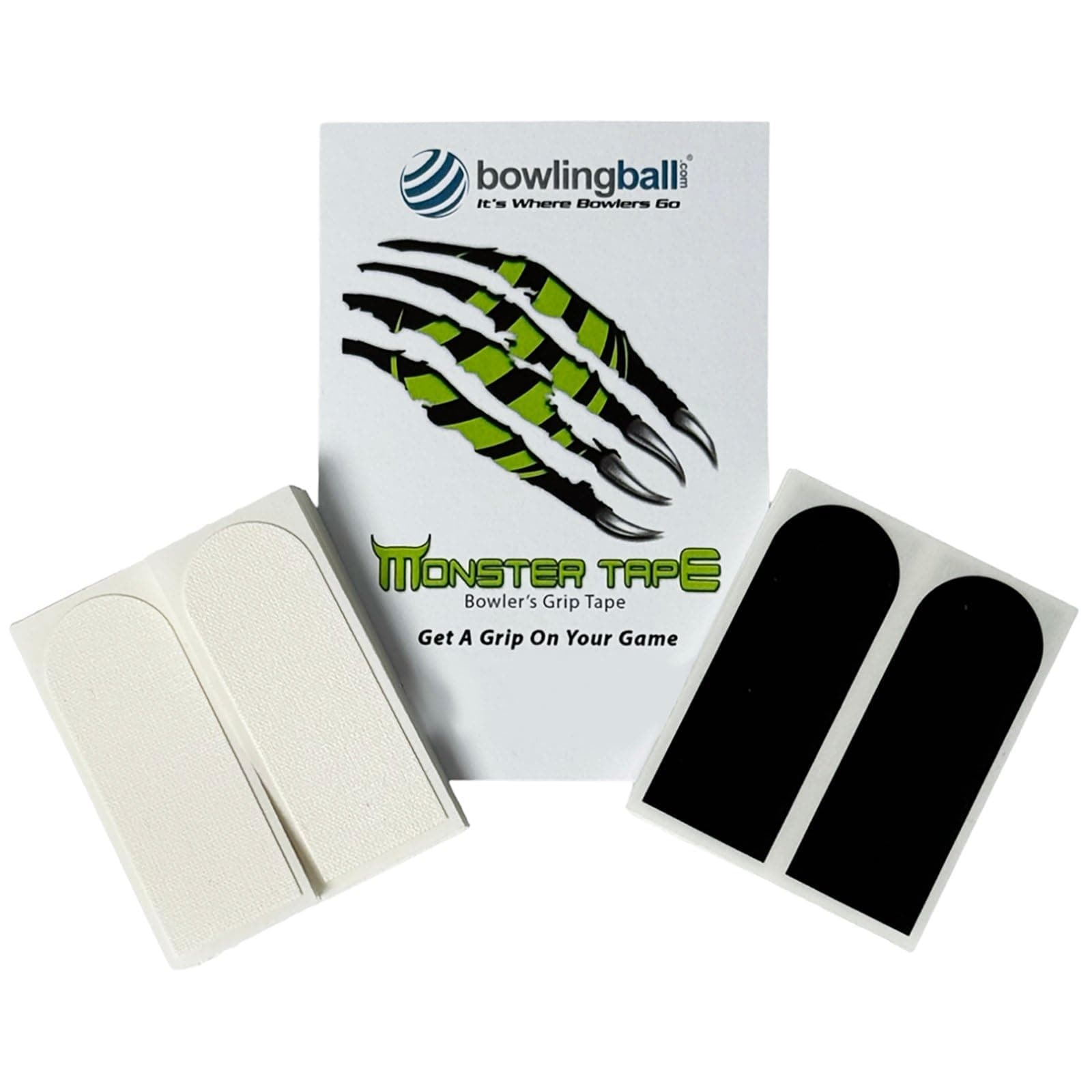 bowlingball.com Monster Bowling Tape 30-Piece Pack (Black Smooth, 1")