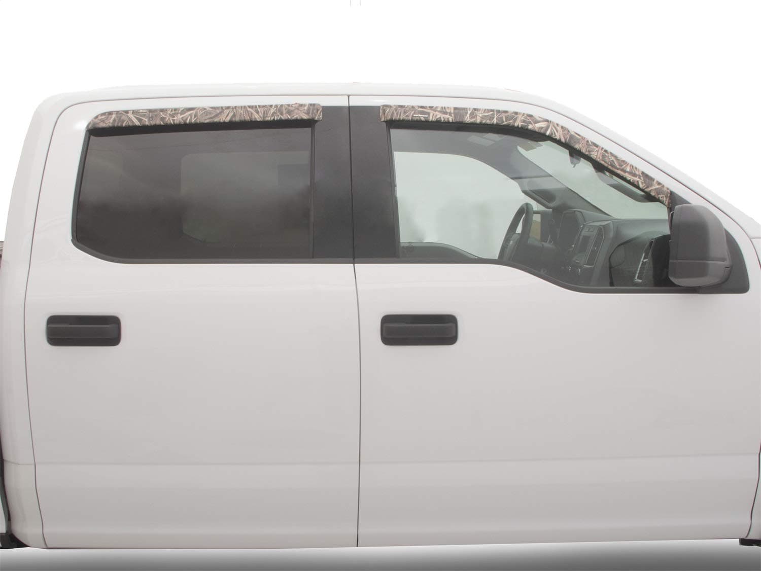 Stampede 61100-14 Tape-Onz Side Window Deflector, 4 Piece (Mossy Oak Shadow Grass Blades Camo Pattern)
