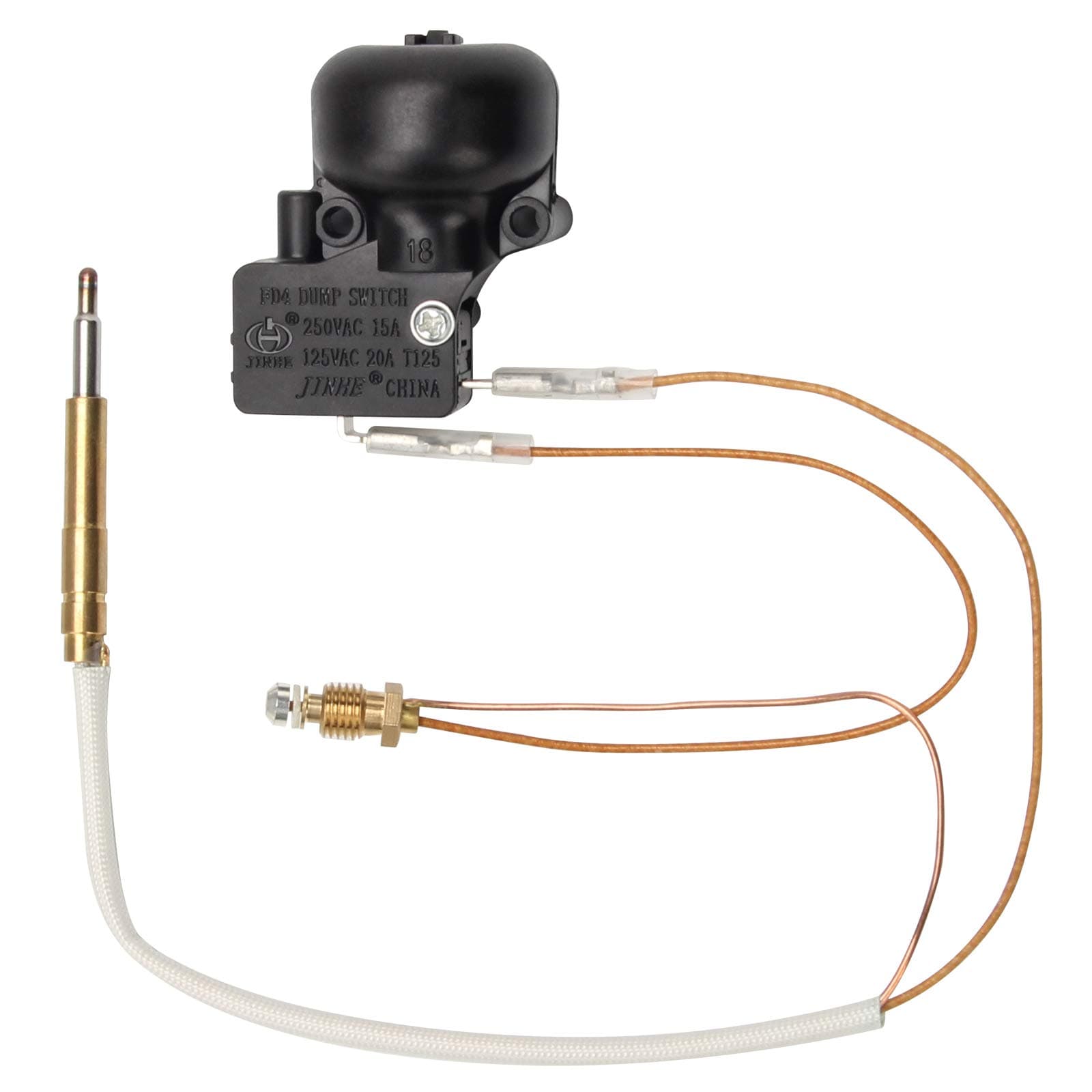 Coolrunner Gas Patio Heater Repair Replacement Parts Outdoor Heaters Safety Kits Thermocouple (M8 x1) and FD4 Dump Switch for Propane Gas Patio Heater