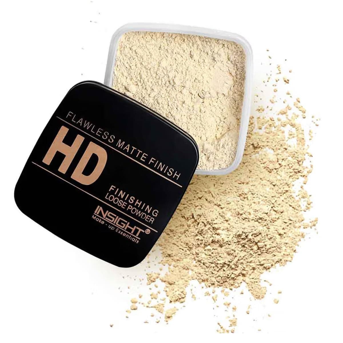 HD Finishing Loose Powder|Matte Finish|Silky Texture| Long-Lasting | Lightweight |Controls Oil & Sebum | Blurs Pores & Fine Lines|Suitable for All Skin|Ivory-30g